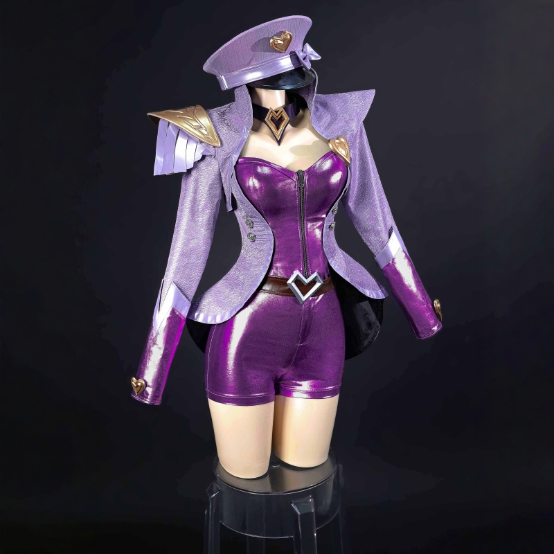 L-email Wig League of Legends Popstar Ahri Cosplay Costume - lemailwigs