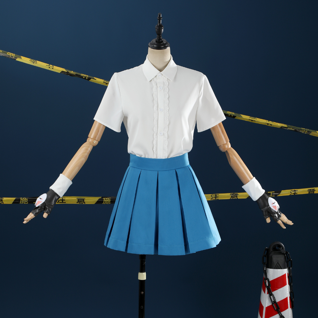 L-email Wig Overwatch_Rainy_Day_Kiriko_Cosplay_Costume