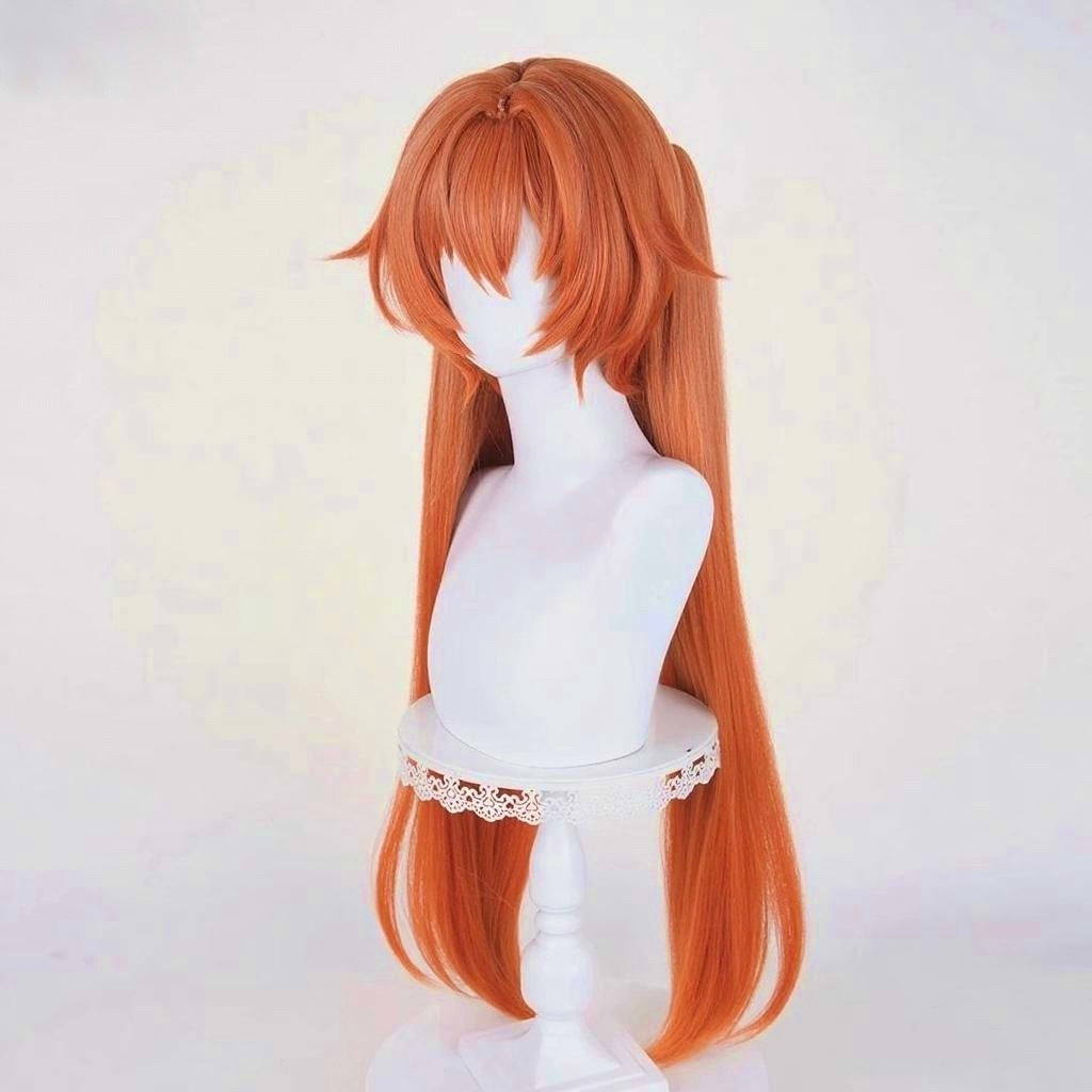 L-email Wig Zenless Zone Zero Orphie Orange Cosplay Wig