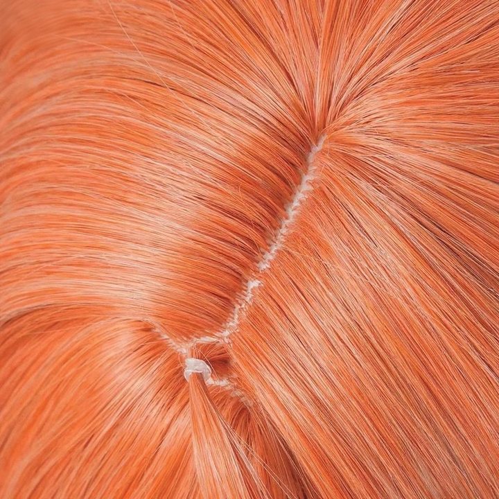 L-email Wig Zenless Zone Zero Orphie Orange Cosplay Wig