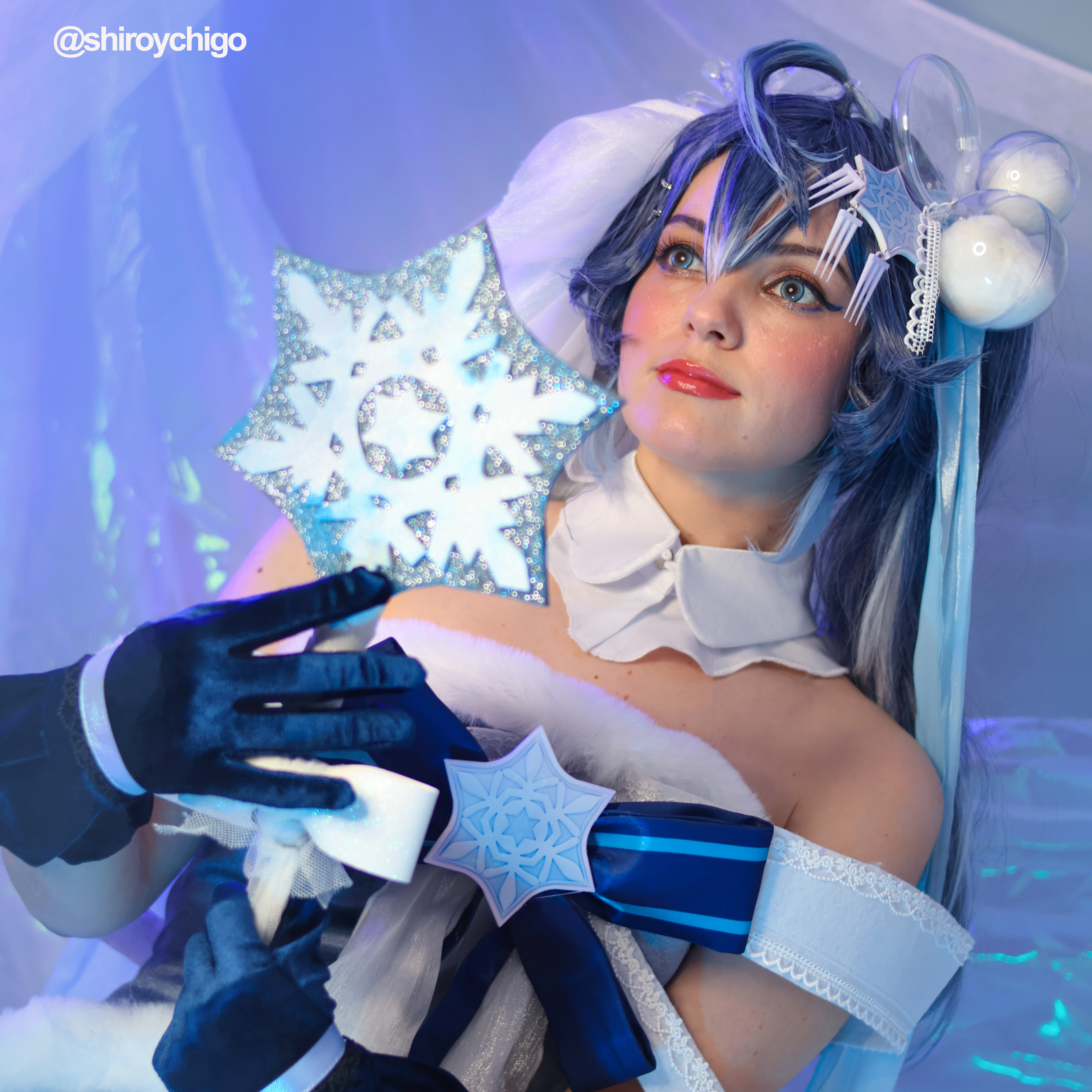 Lemailwig 2025 Snow Miku Cosplay Wig