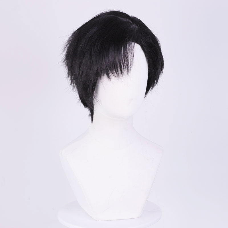Lemailwig Alien Stage Ivan Black Short Cosplay Wig