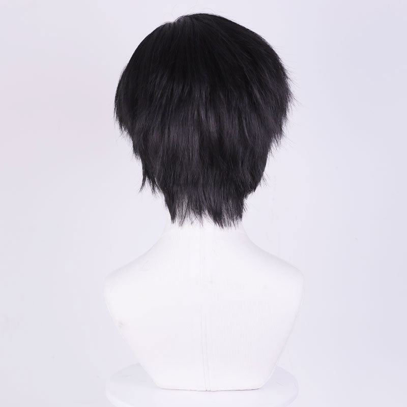 Lemailwig Alien Stage Ivan Black Short Cosplay Wig