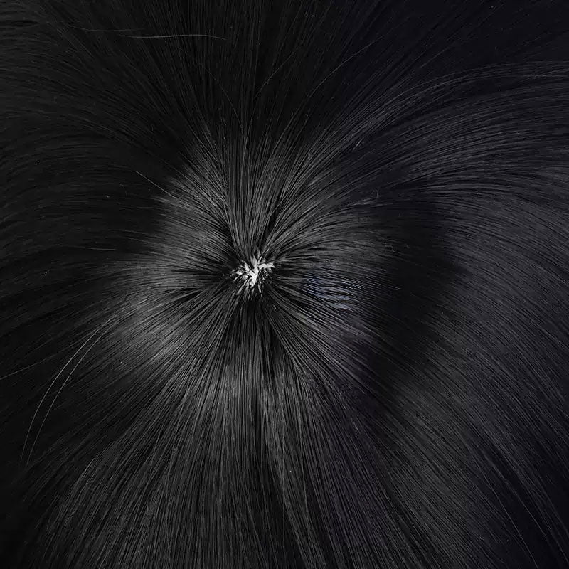 Lemailwig Alien Stage Sua Black mixed Green Halloween Cosplay Wig