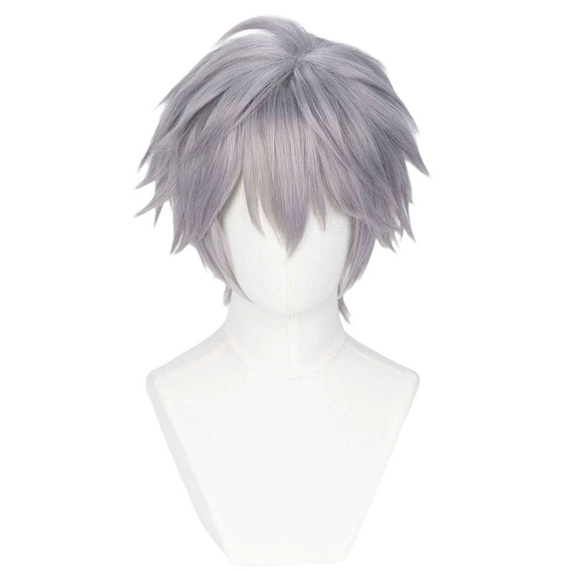 Lemailwig Alien Stage Till Grey Short Cosplay Wig