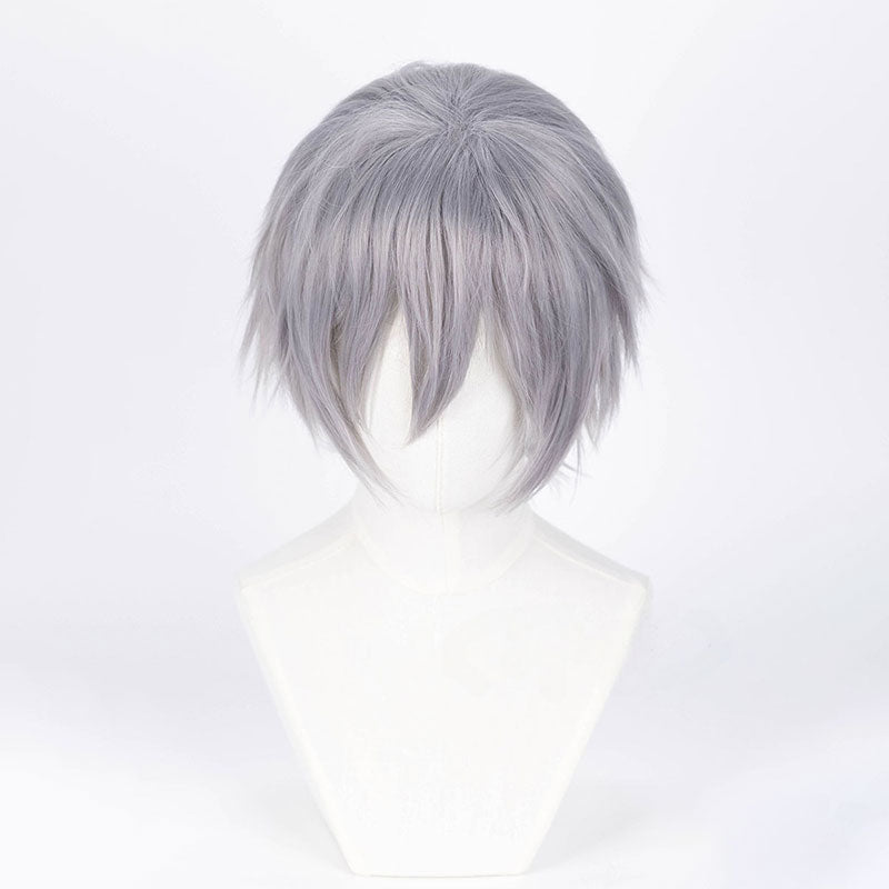Lemailwig Alien Stage Till Grey Short Cosplay Wig