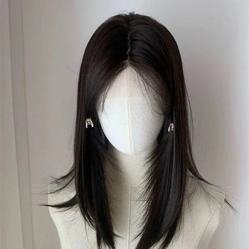Lemailwig Black Front Lace 42cm Wig