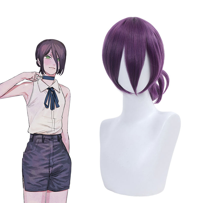 Lemailwig Chainsaw Man Reze Purple Cosplay Wig