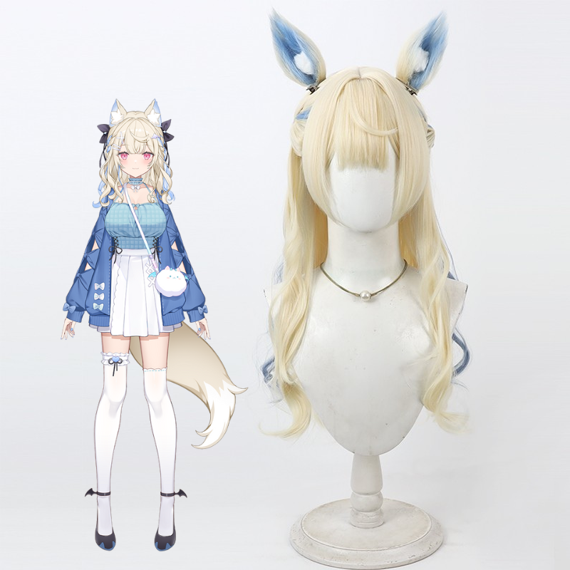Lemailwig Fuwawa Abyssgard Hololive Vtuber Cosplay Wig