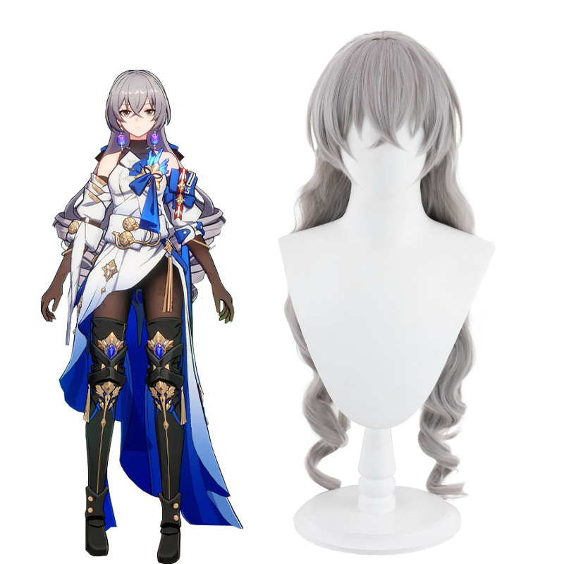 Lemailwig Honkai: Star Rail Bronya Grey Cosplay Wig