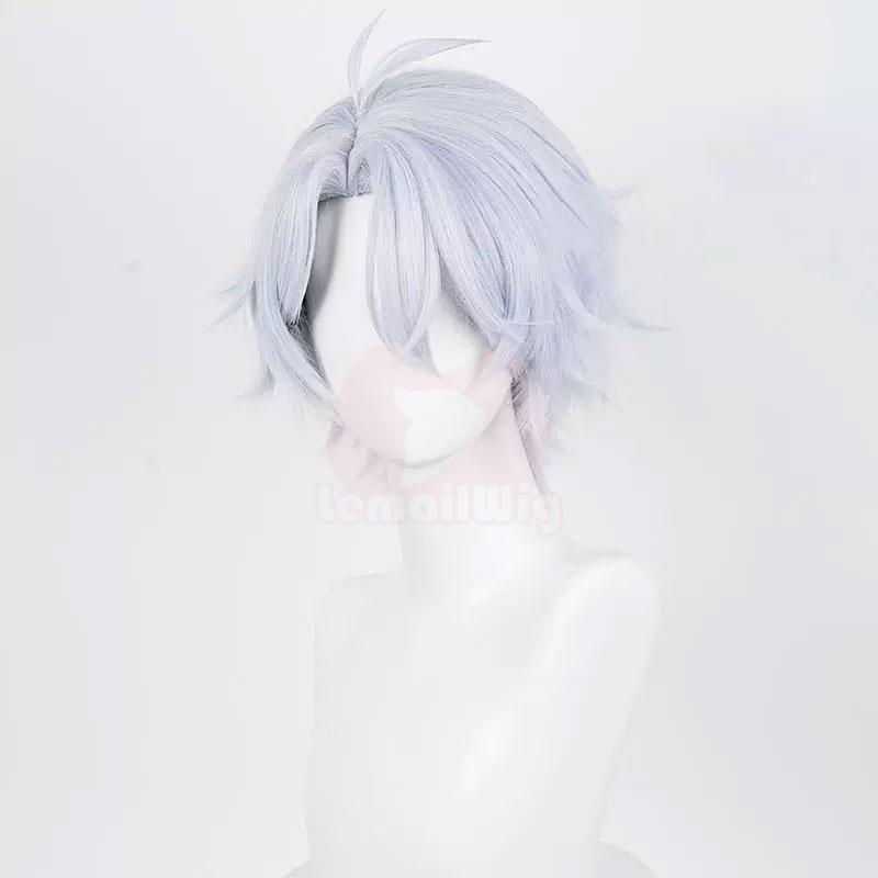 Lemailwig Honkai Star Rail Phainon White Cosplay Wig