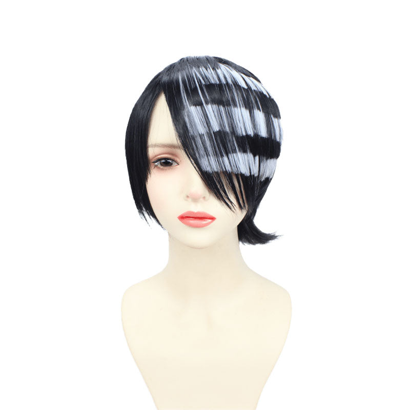 Lemailwig Soul Eater Death the Kid Cosplay Wig