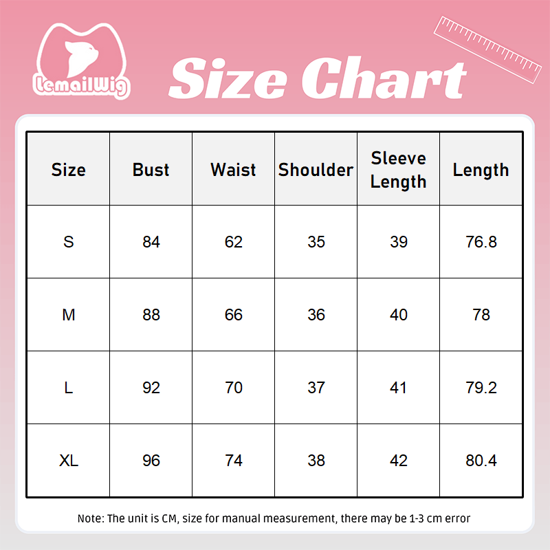 L-email Wig Needy Streamer Overload Ame-chan Cosplay Costume