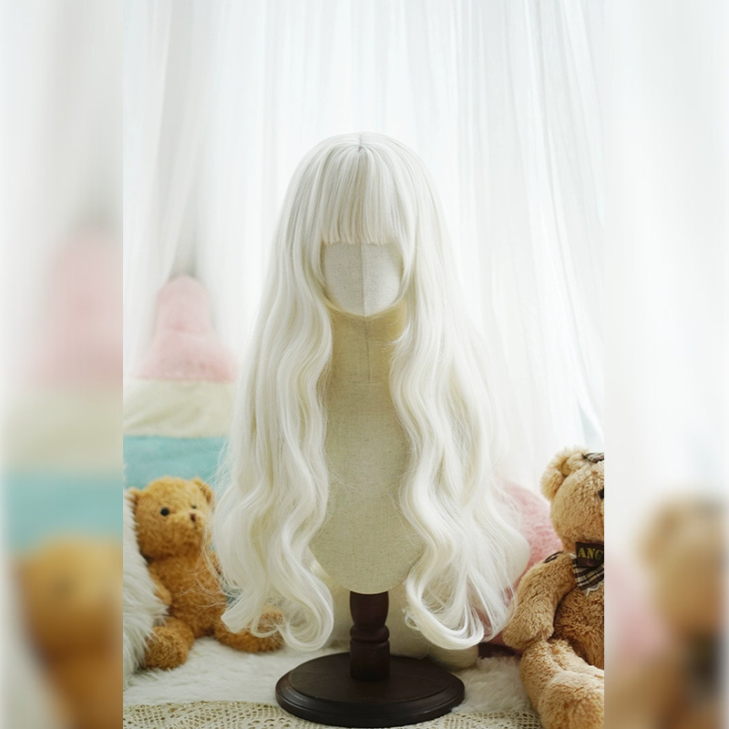 Pearl Ivory Lolita Wedding Wig - for Bridal & Fantasy Cosplay
