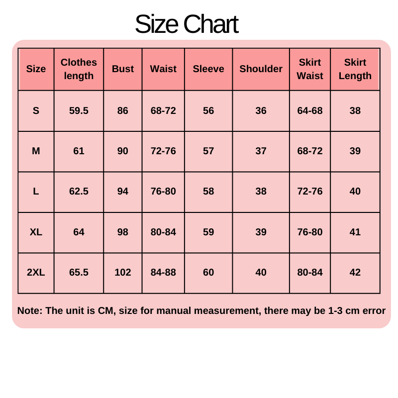 SIZE CHART 09