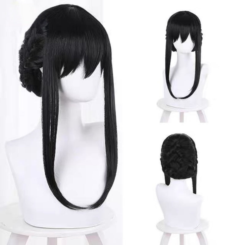 SPY x FAMILY Yor Forger Black Cosplay Wigs
