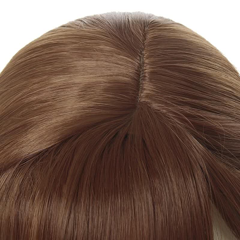 Anime 70cm Long Natural Straight Brown Cosplay Wigs - lemailwigs