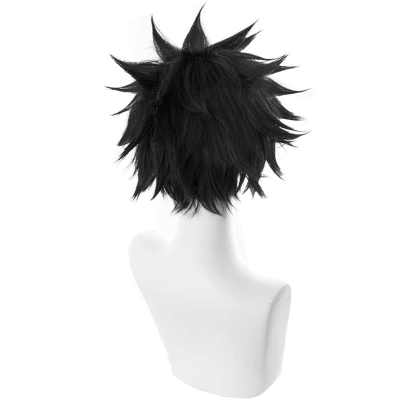 Anime A Certain Magical Index Kamijou Touma Short Black Men Cosplay Wigs - lemailwigs