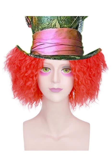 Anime Alice in Wonderland 2 Mad Hatter Cosplay Wigs for Halloween - lemailwigs