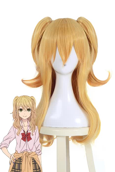 Anime Citrus Aihara Yuzu Blonde Ponyhair Cosplay Wigs - lemailwigs