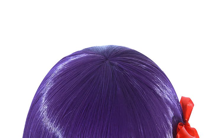Anime Fate Grand Order Sakura Matou Cosplay Wigs Purple Straight - lemailwigs