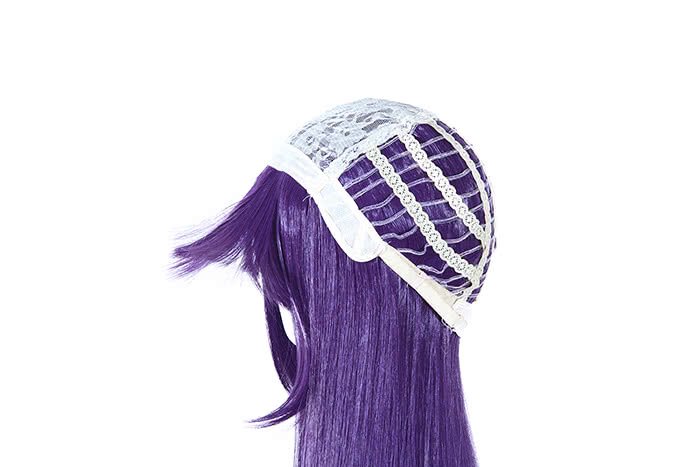 Anime Fate Grand Order Sakura Matou Cosplay Wigs Purple Straight - lemailwigs
