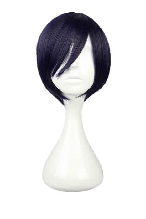 Anime Gintama /Silver Soul Shinpachi Shimura Blue Cosplay Wig - lemailwigs