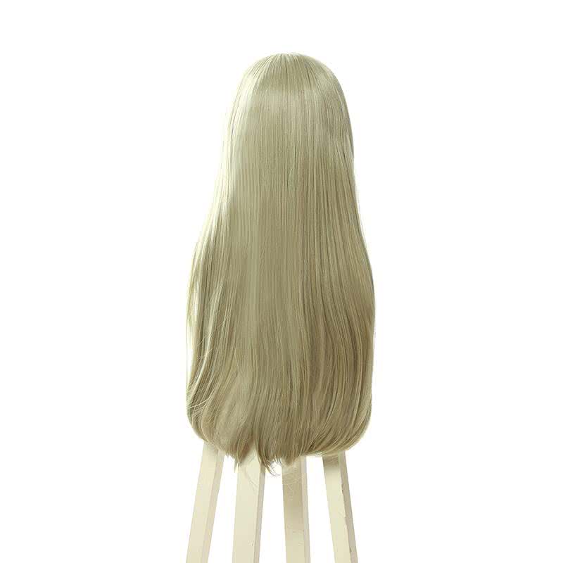 Anime Hakata Tonkotsu Ramens Ling Xianming Cosplay Wigs Yelllow Long Straight - lemailwigs