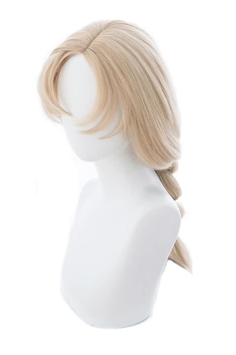 Anime Hataraku Saibou Macrophage Cosplay Wigs Cells At Work Blonde Braid - lemailwigs