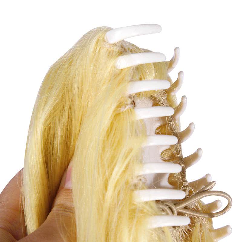 Anime Kakegurui Meari Saotome Cosplay Wigs Blonde JF311 - lemailwigs
