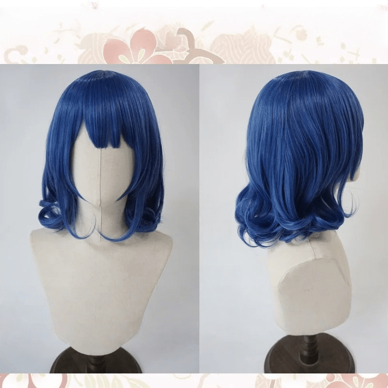 Anime Revue Starlight Kaoruko Hanayagi Blue Cosplay Wigs - lemailwigs