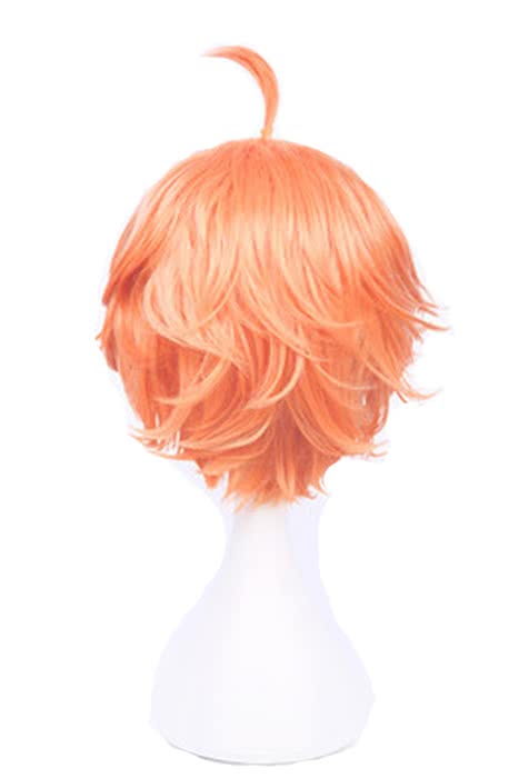 Anime Satsuriku no Tenshi Edward Mason Cosplay Wigs Angels Of Death Short Orange - lemailwigs