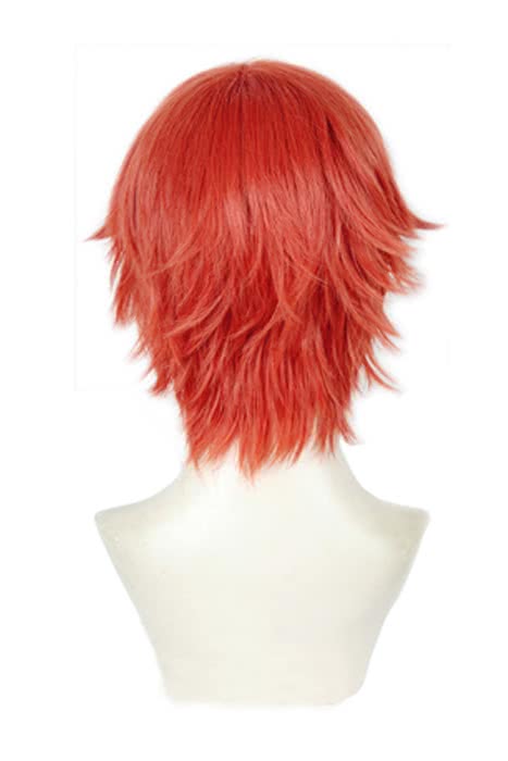 Anime SSSS.GRIDMAN Hibiki Yuta Short Jacinth Cosplay Wigs - lemailwigs