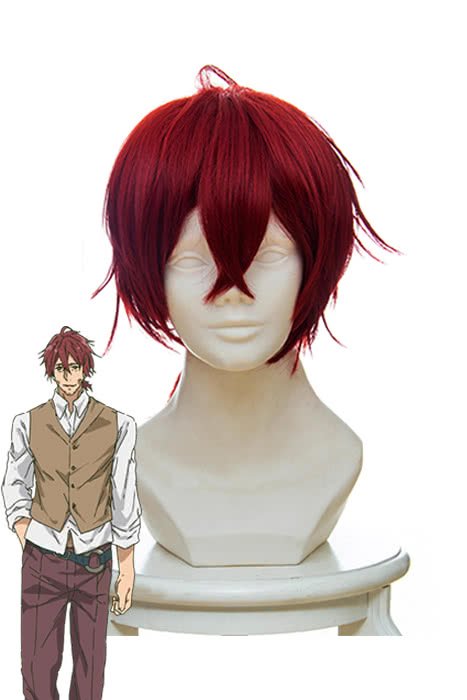 Anime Violet Evergarden Claudia Hodgins Cosplay Wigs Short Red - lemailwigs