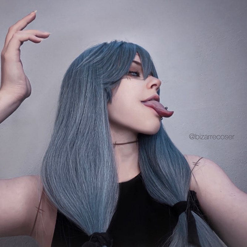 Lemailwig Jujutsu Kaisen Mahito Lake Blue Cosplay Wigs
