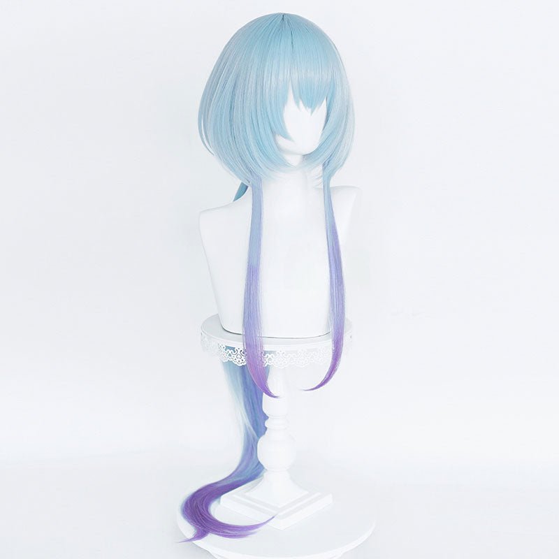Arknight Mizuki Blue mix Purple Cosplay Wig - lemailwigs