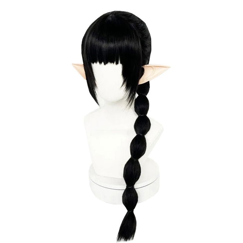 Baldur's Gate 3 ShadowHeart Black Cosplay Wig - lemailwigs