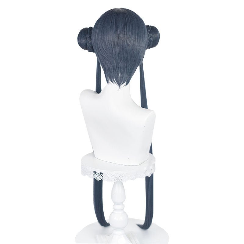 Blue Archive Kisaki Dark Blue Cosplay Wig - lemailwigs