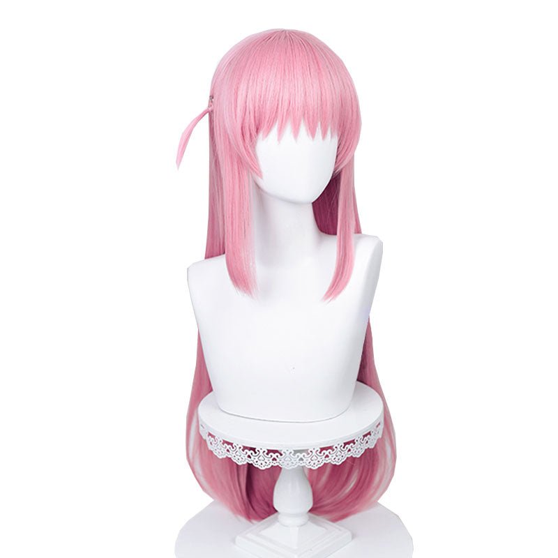 Bocchi the Rock Hitori Gotou Long Pink Cosplay Wig - lemailwigs