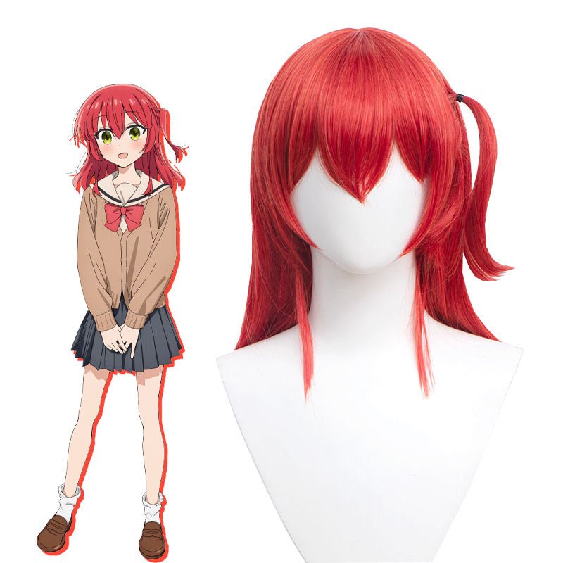 Bocchi the Rock Kita Ikuyo Red Cosplay Wig - lemailwigs