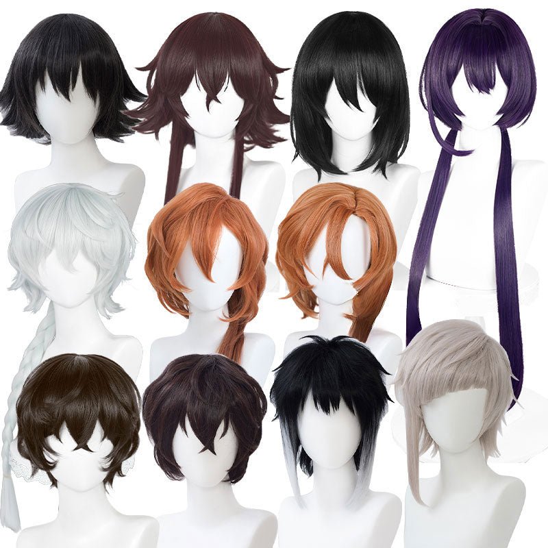 Bungo Stray Dogs Dazai Chuuya Akutagawa Cosplay Wigs - lemailwigs