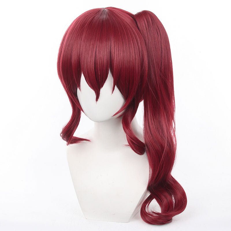 Bungo Stray Dogs Teruko ¨kura Wine Red Cosplay Wig - lemailwigs