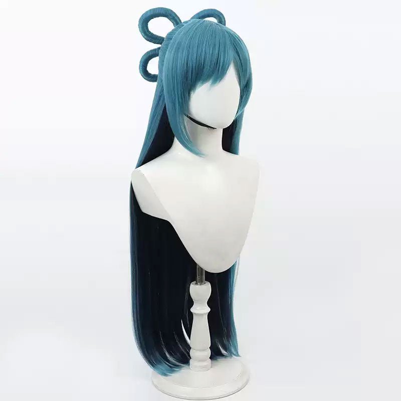Chained Soldier Azuma Himari Blue Cosplay Wig - lemailwigs