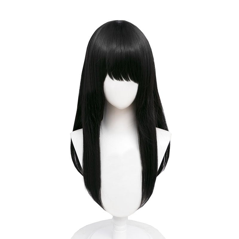 Chainsaw Man Mitaka Asa Black Cosplay Wigs - A - lemailwigs