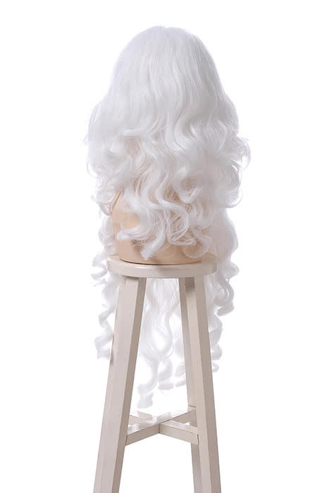Christmas Day Santa Claus white beard Cosplay Wigs - lemailwigs