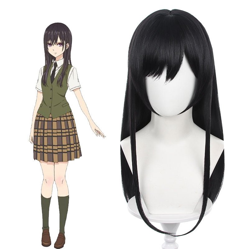 Citrus Aihara Mei Black Cosplay Wig - lemailwigs