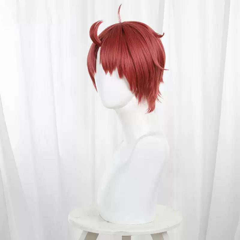 Lemailwig Dandadan Jiji Jin Enjoji Red Cosplay wig