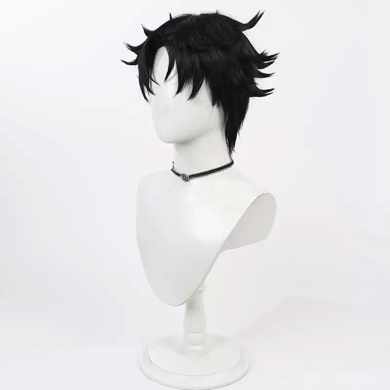 Dandadan Ken Takakura Black Cosplay Wig - lemailwigs