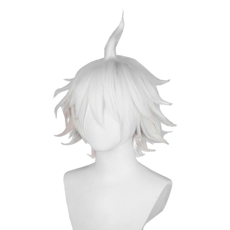 Danganronpa Nagito Komaeda White Gradient Pink Cosplay Wig - lemailwigs