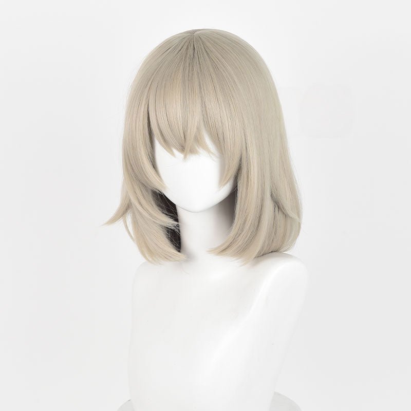 Delicious in Dungeon Falin Touden Grey Halloween Cosplay Wig - lemailwigs